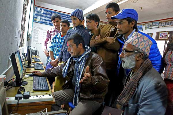 Setting up Baraha High School