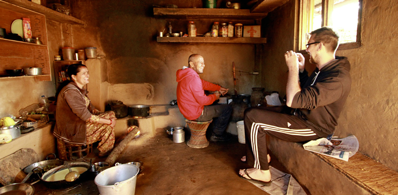 Traditional Nepali Kitchen